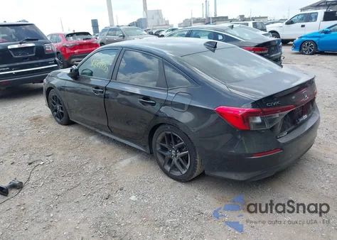 2022 Honda Civic Sport z USA, uszkodzony, nr VIN 2HGFE2F50NH570028